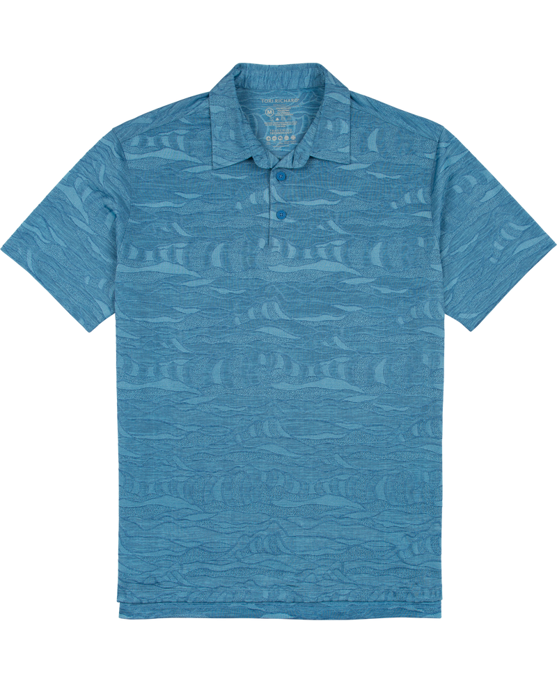Seaward Jacquard Polo -  Tradewind Technology™