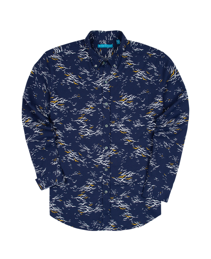 Fishing Shirt Carp Fishing Hawaii Shirt Blue Aloha Shirt - Trendy